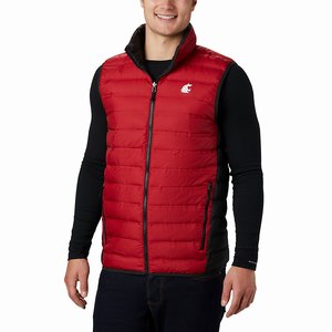 Columbia Collegiate Lake 22™ Reversible Väst Herr Röda/Svarta (PTCDX5698)